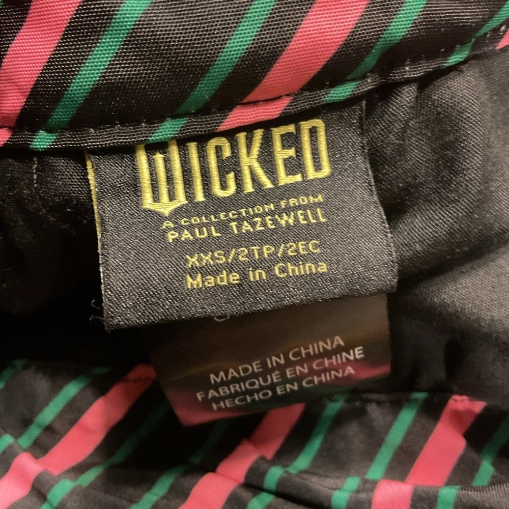 NWT Women’s Wicked Striped Bubble Mini Skirt- XXS - Picture 4 of 7